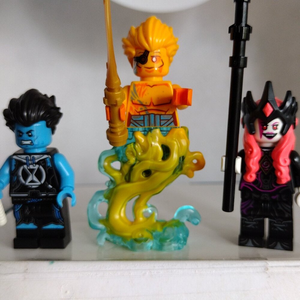 Lego minifigures set 71477 Sandman's Tower Sand Man,Logan, Night Witch